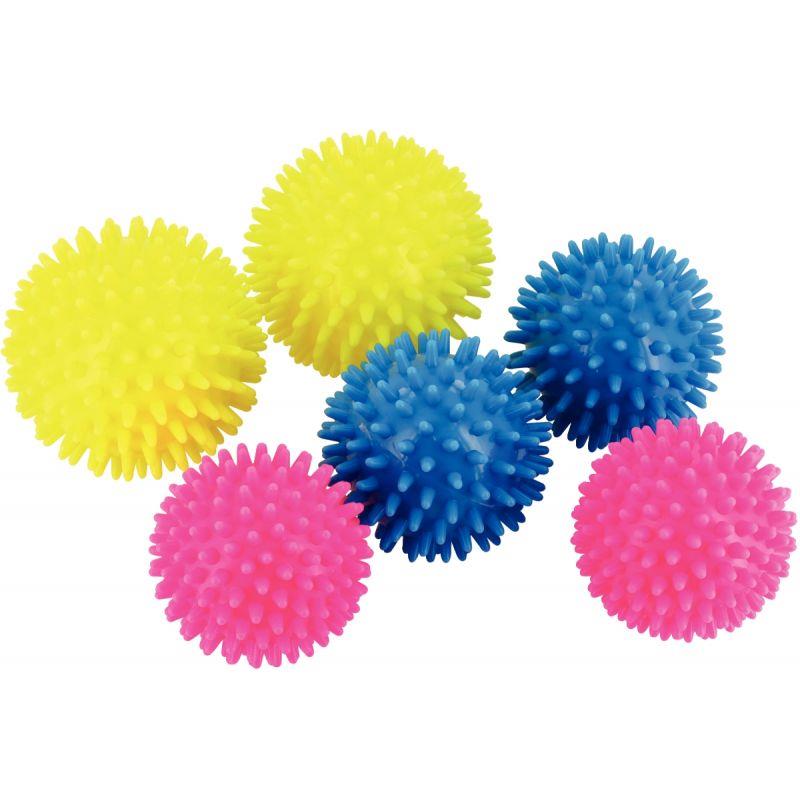 Lot de 6 balles hérissons diamètres 6, 7 et 8 cm